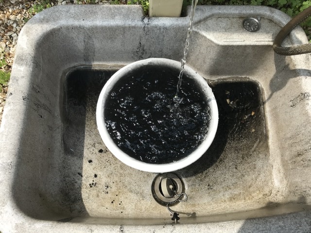 井戸水 汚れ除去