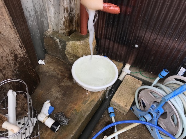 水道管給水管の洗浄