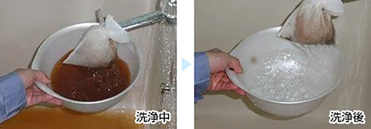 お湯管から赤水（サビ）が出るのは、給湯器内の汚れが原因の一つです。