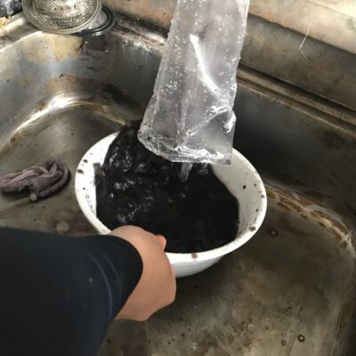 井戸水マンガン