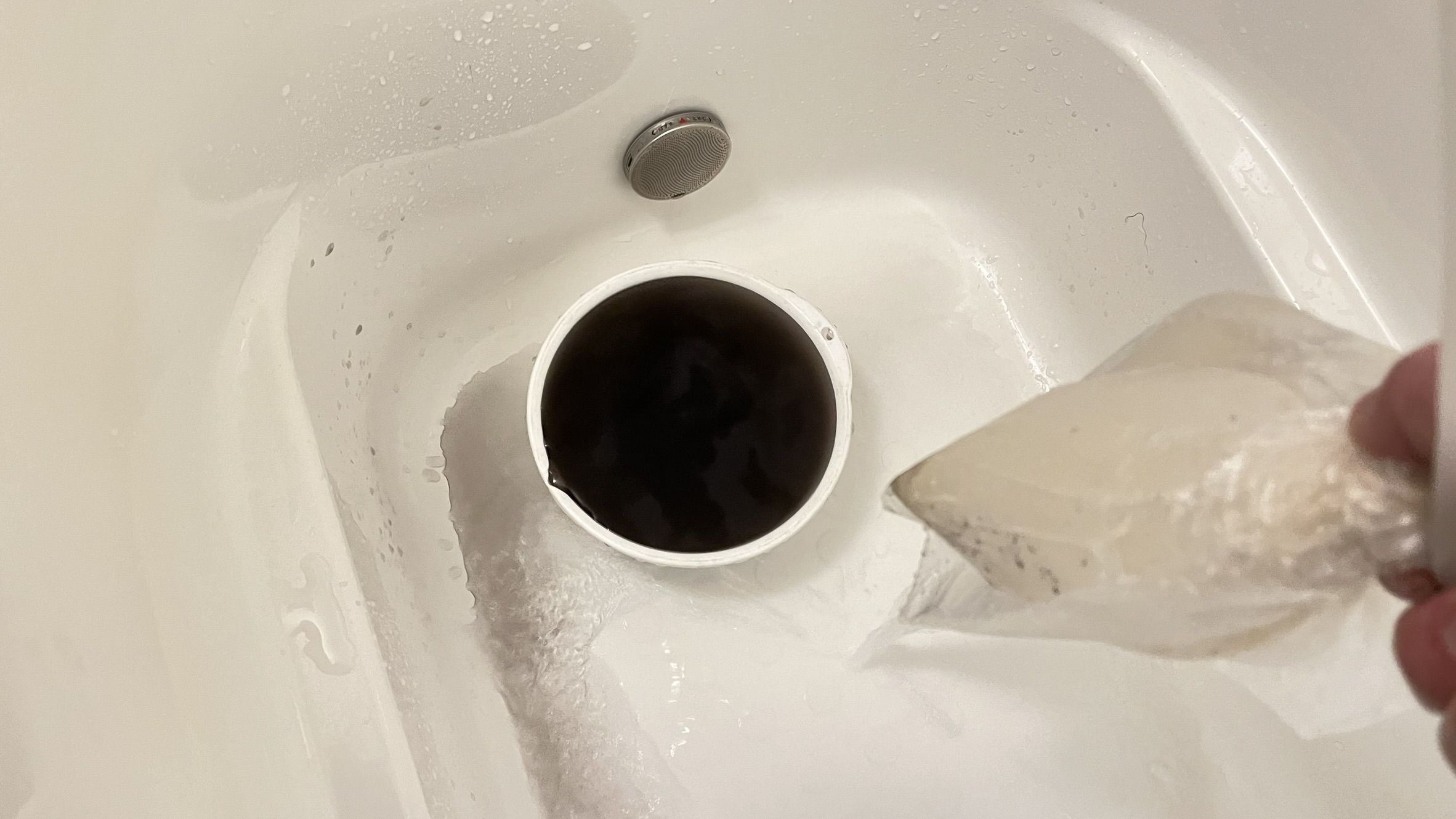 浴室配管の給水管洗浄