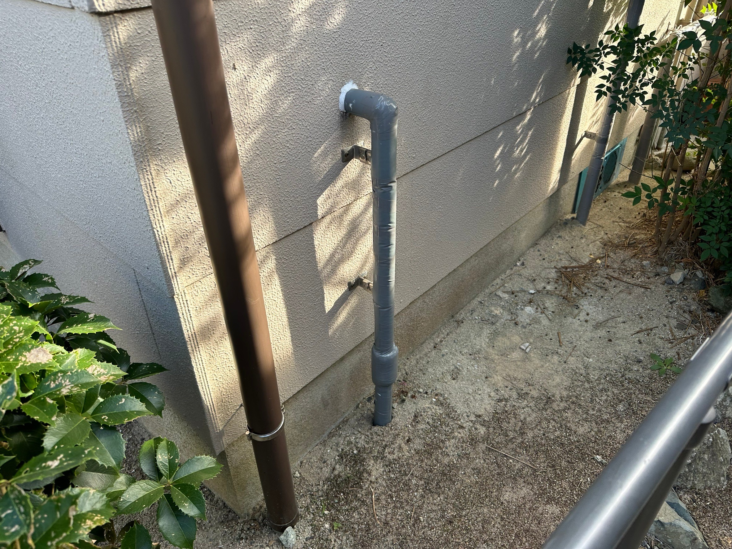水道管保温工事