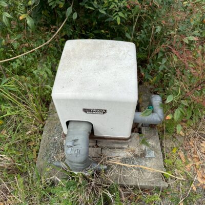 井戸ポンプ交換工事