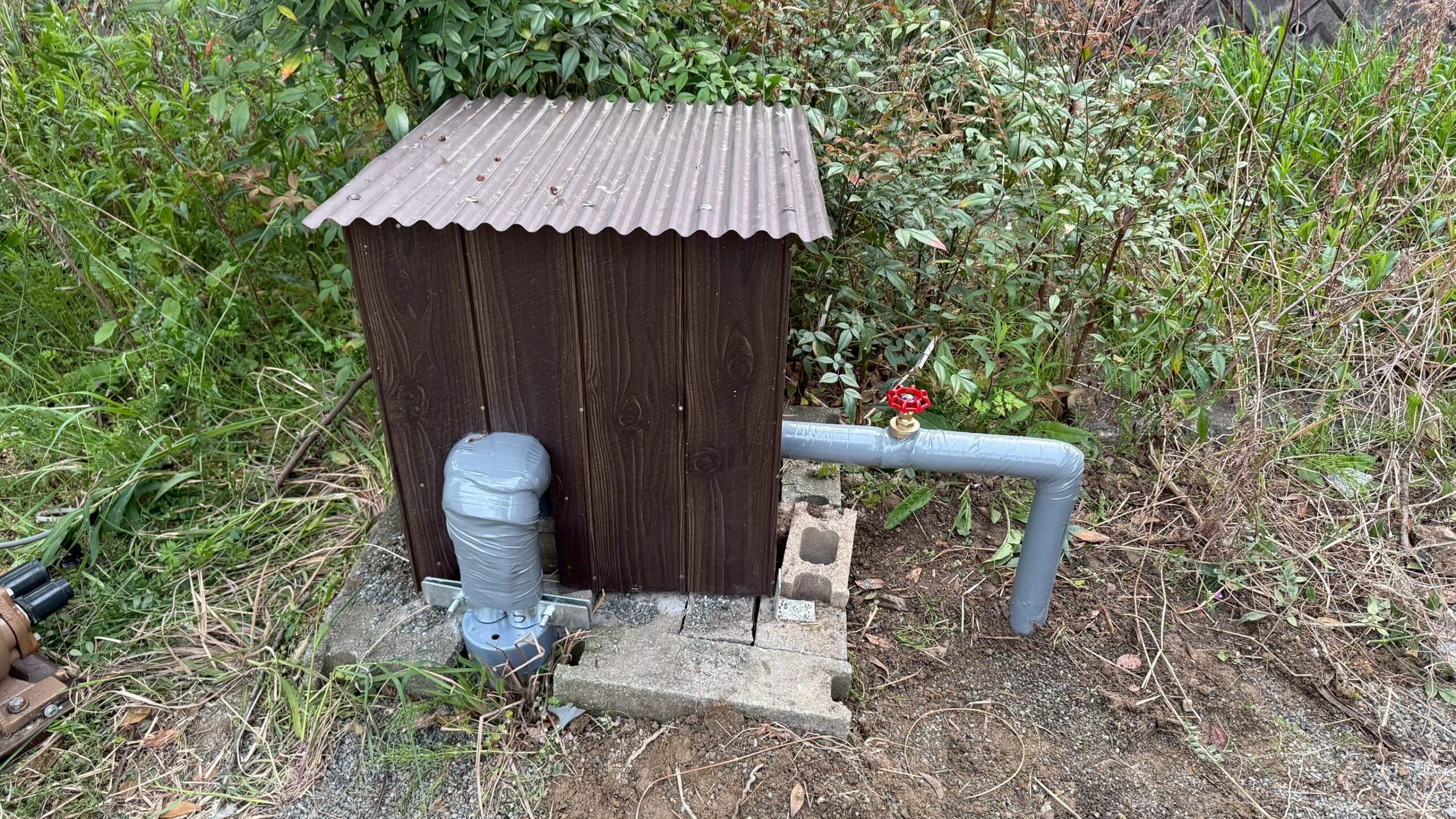井戸ポンプの交換工事