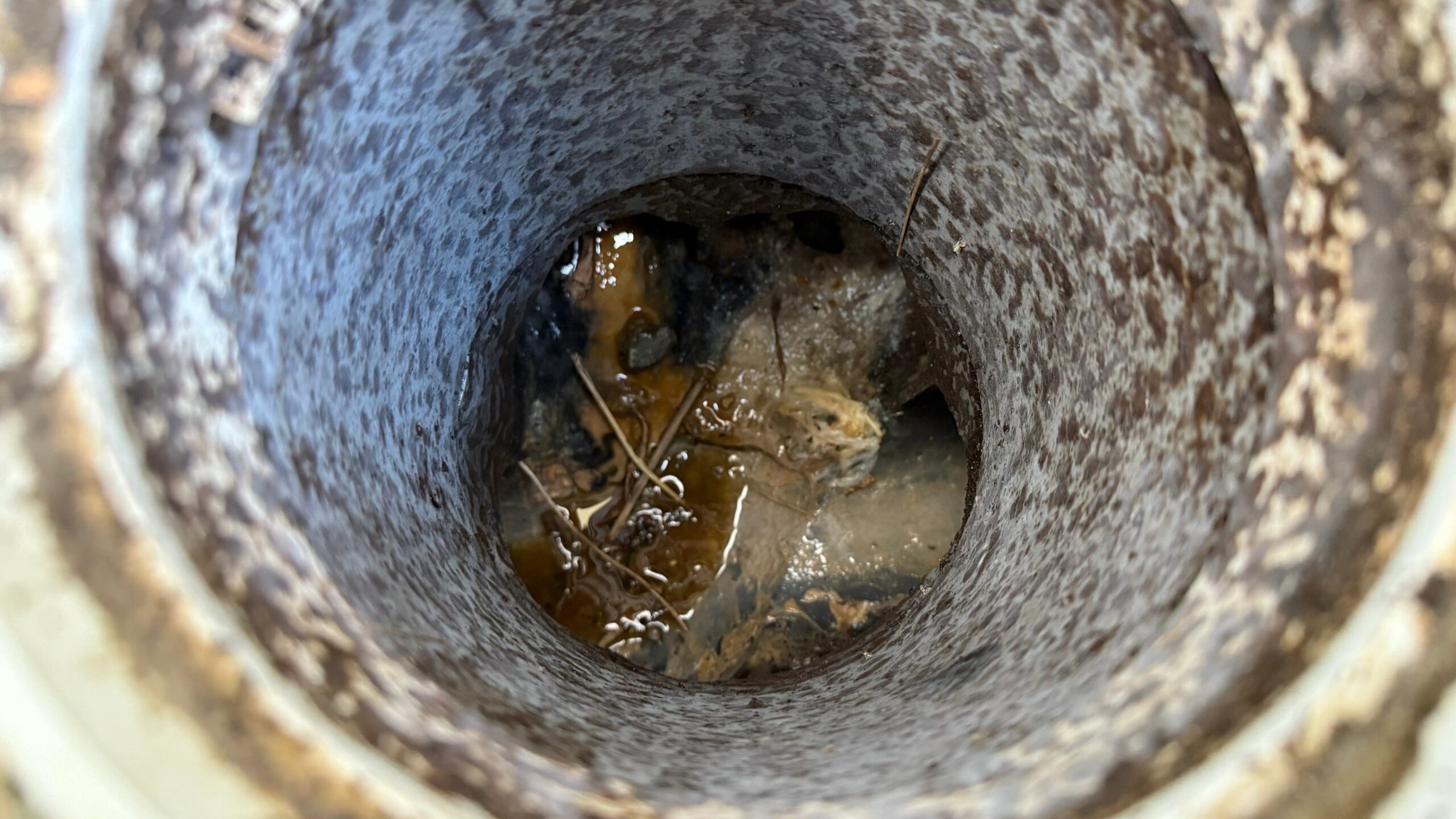 汚水管のつまり