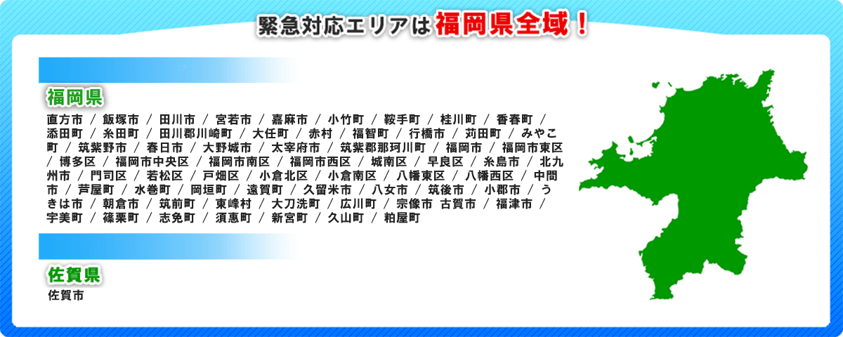 対応エリア 対応エリア