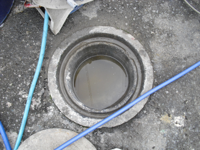 排水桝のつまり