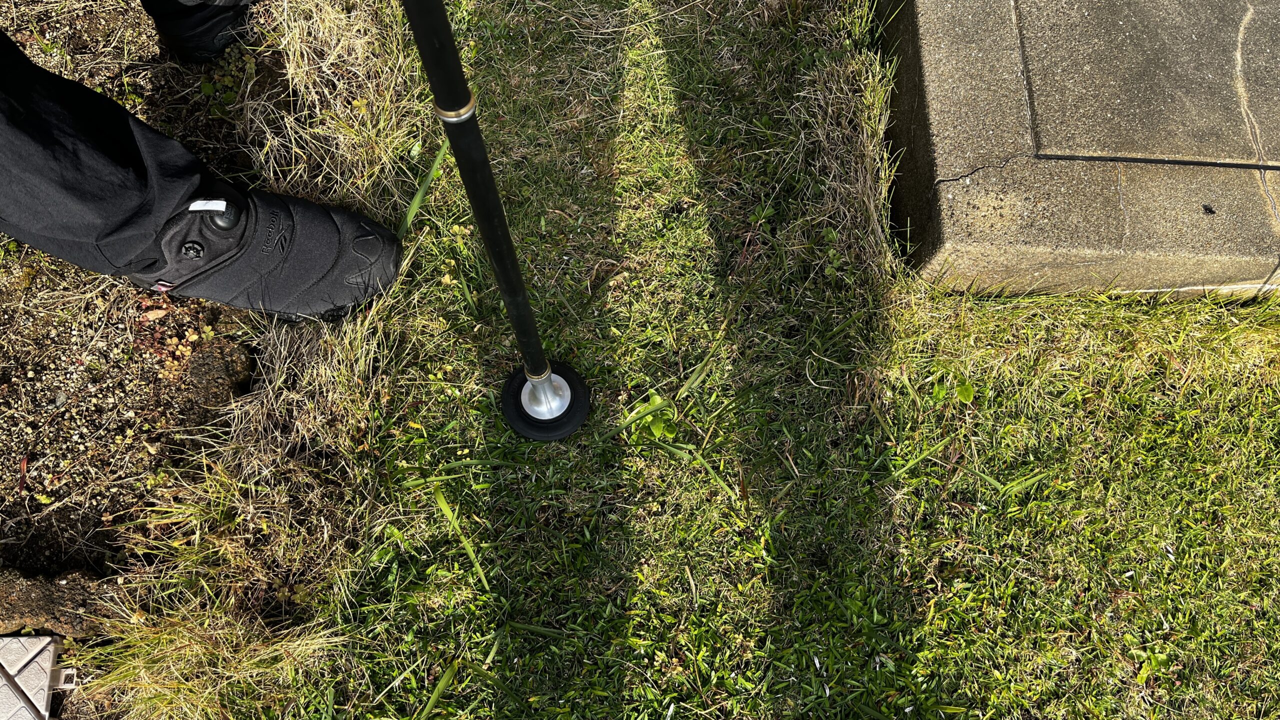 漏水調査開始です