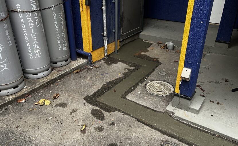 水道管の水漏れ修理完了