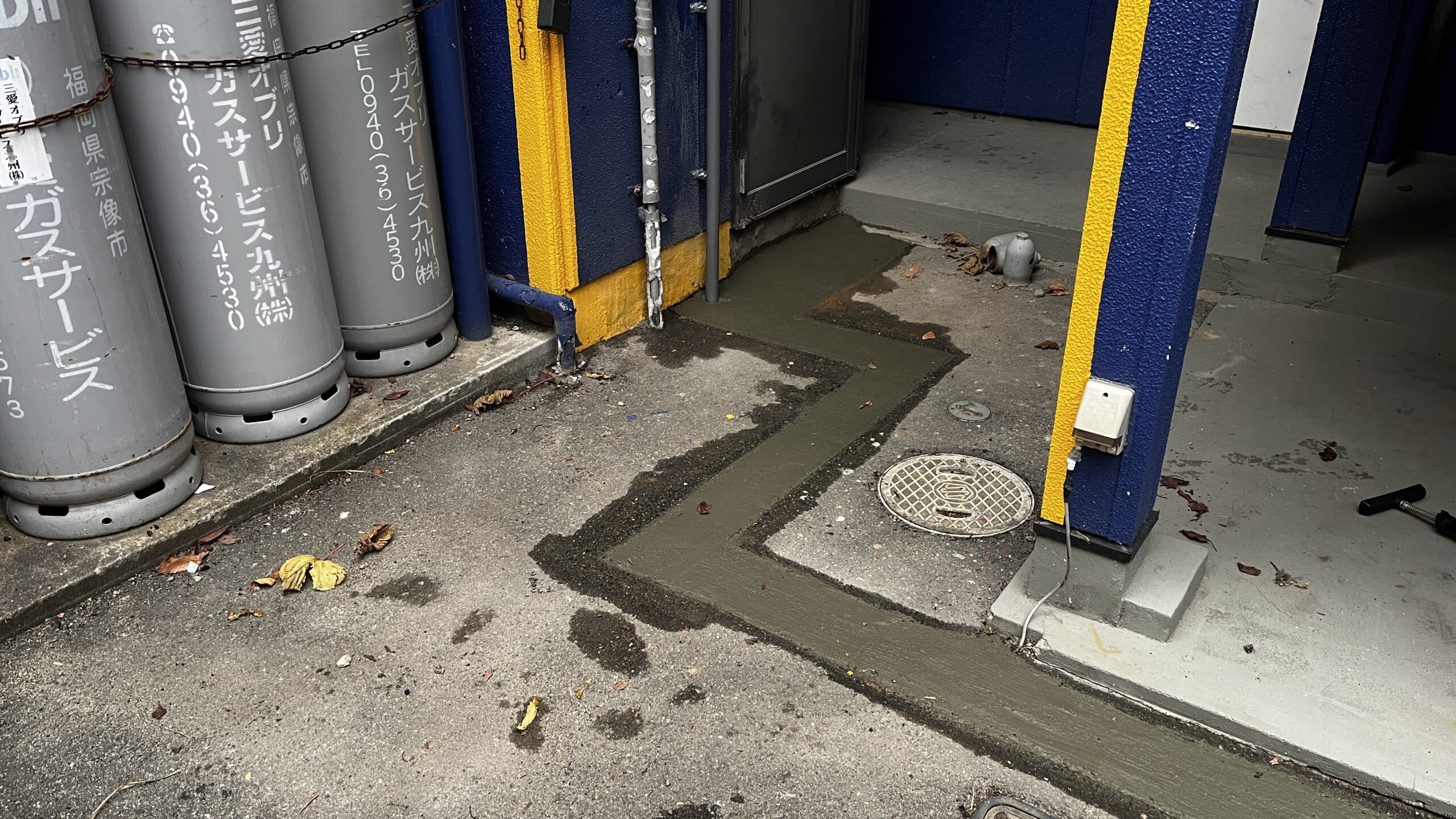 水道管の水漏れ修理完了