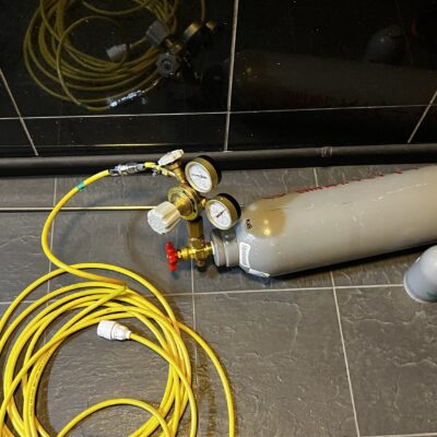 マンション漏水調査トレーサーガス