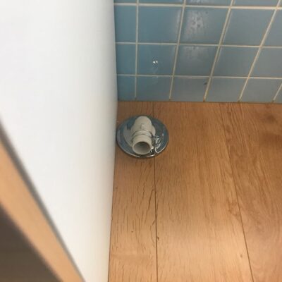 洗濯排水施工後