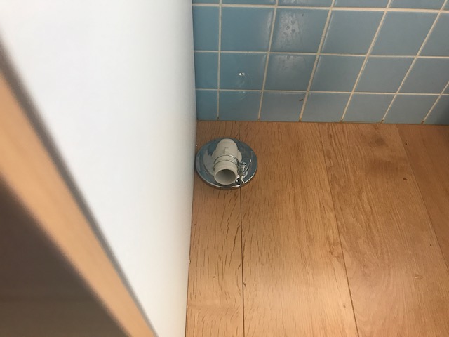 洗濯排水施工後