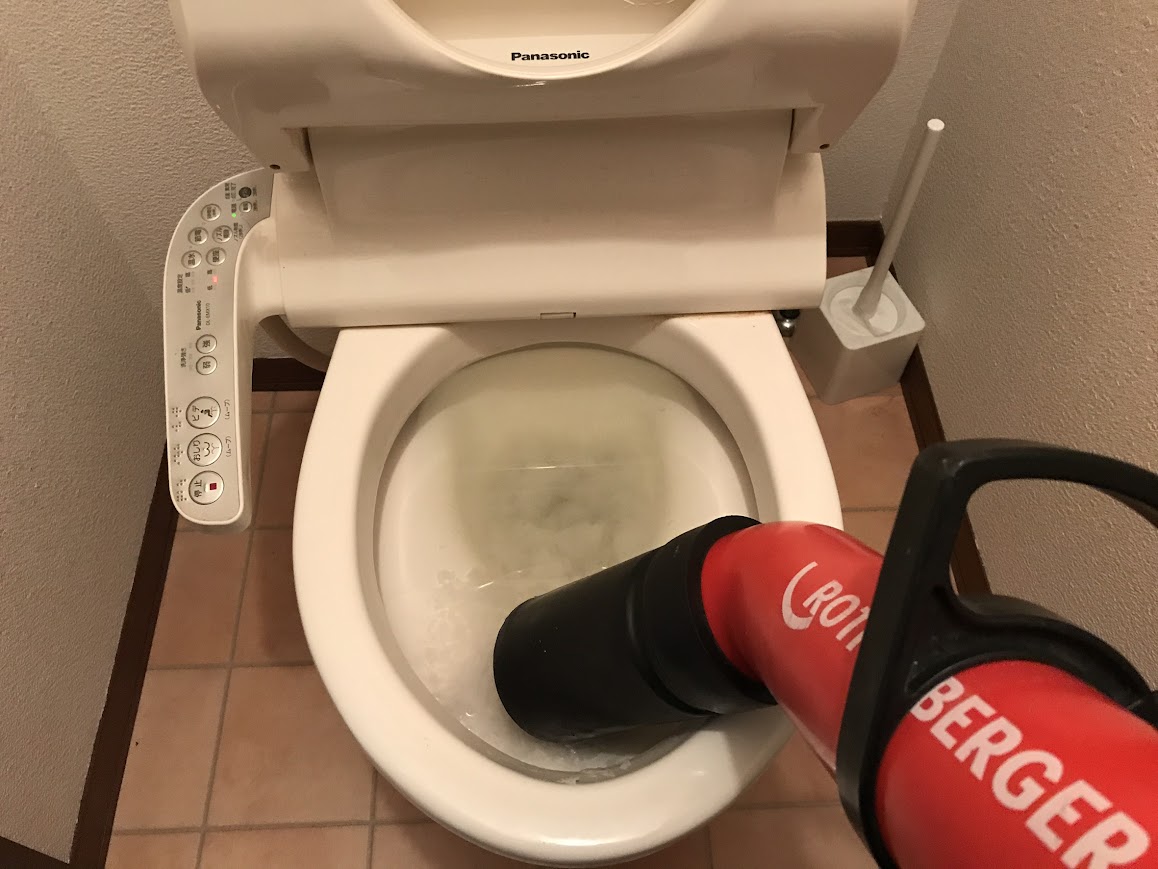 トイレの詰り業務用道具