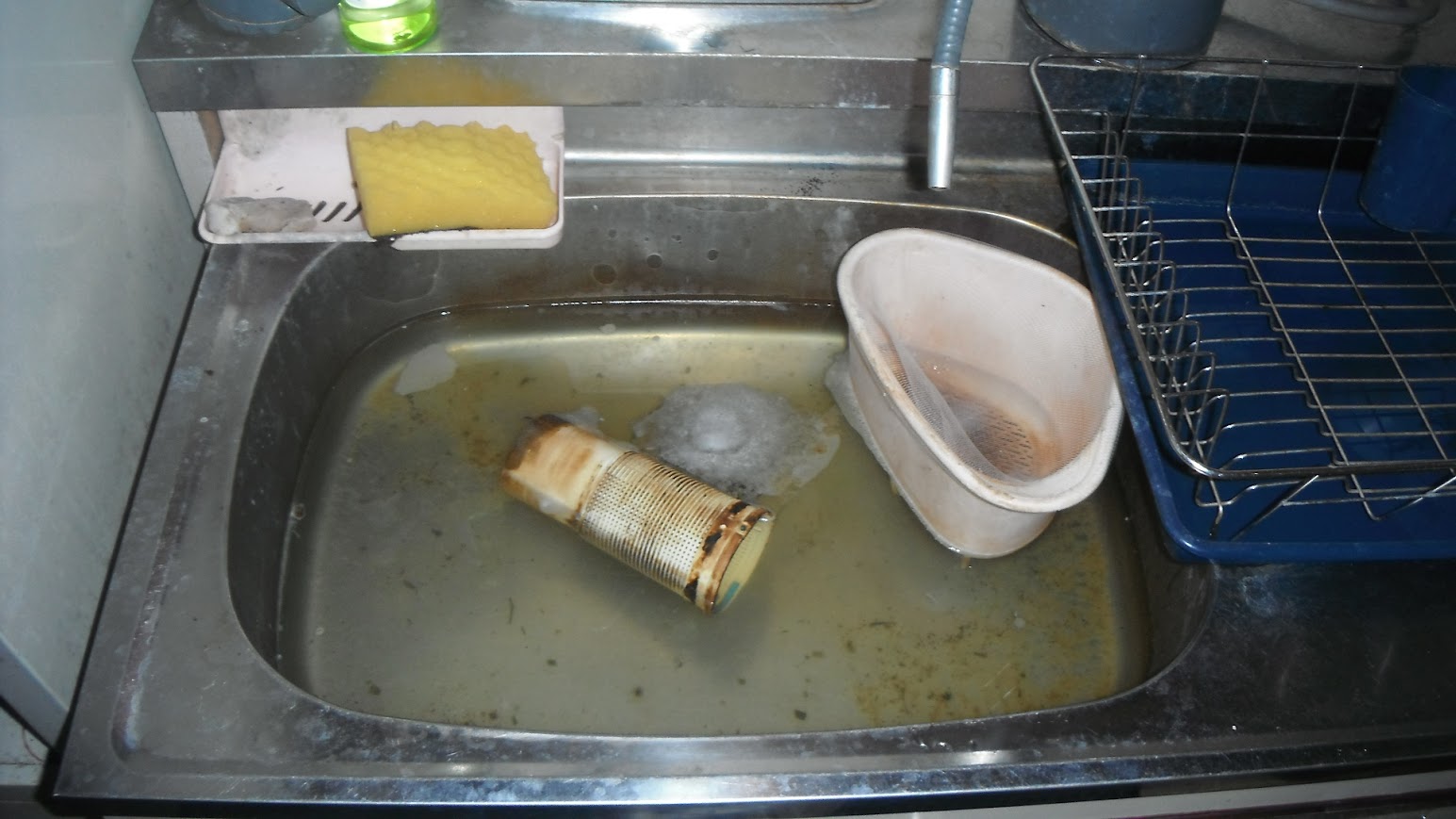 台所排水つまり