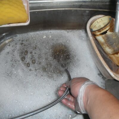 台所の排水つまり