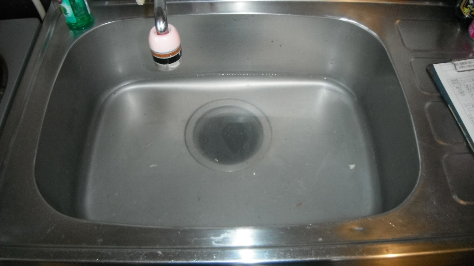 台所の排水詰まり