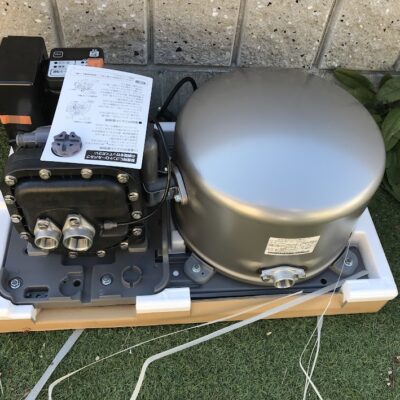 深井戸ポンプの交換工事