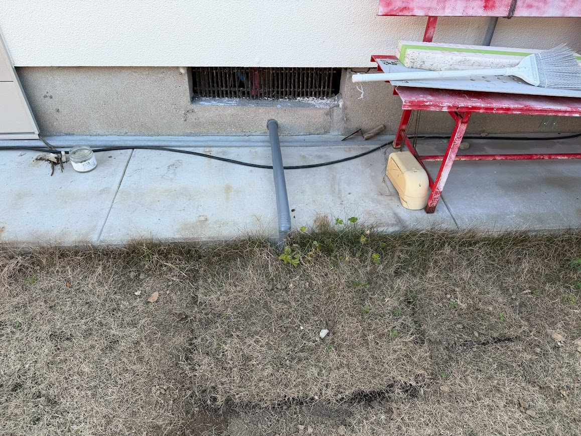 水漏れ修理完了 工事完了