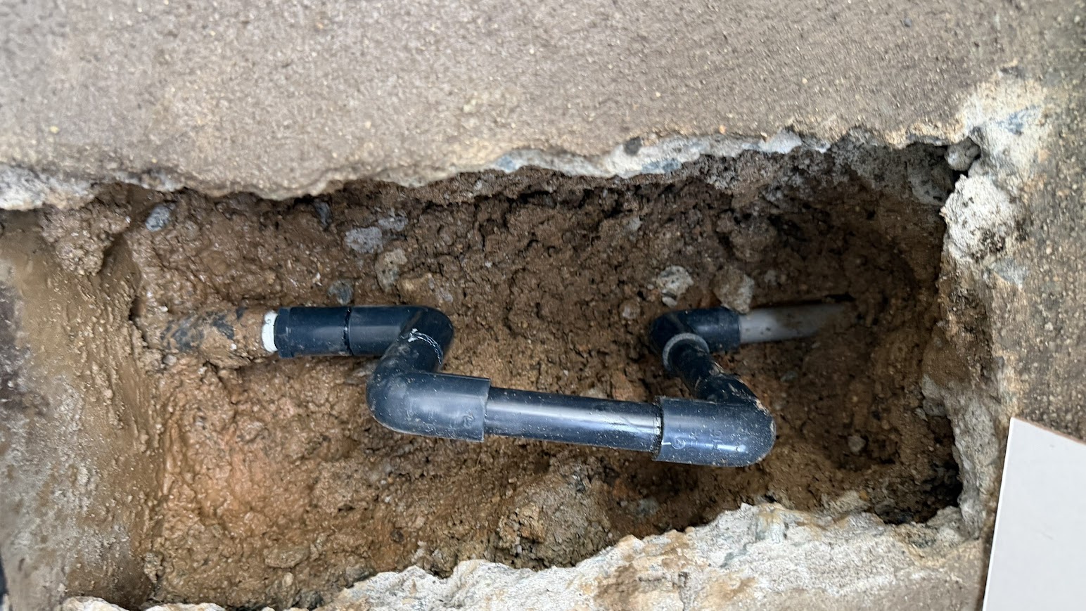 水漏れ修理完了