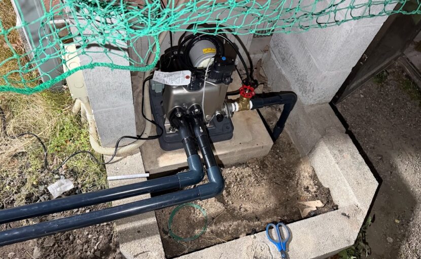 井戸ポンプ交換工事