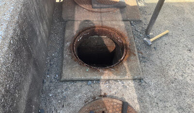 汚水管の排水まり