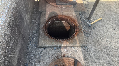 汚水管の排水まり